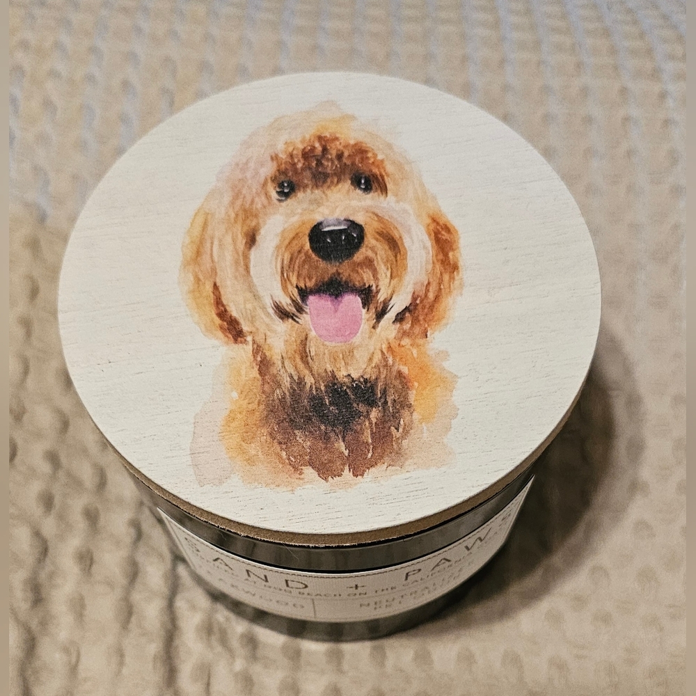 [NEW] Dog-Themed Candle with Lid Neutralizes Pet Odor